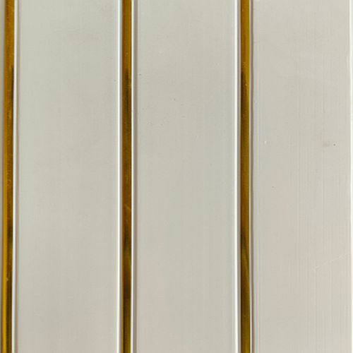 Grey FSD-1051 Golden Line PVC Ceiling Panel, Shape : Rectangular