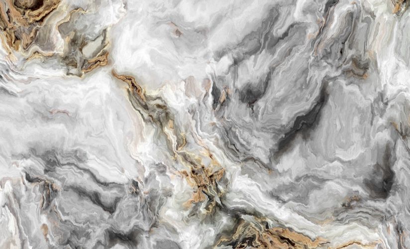 SD-1524 Digital Grey UV PVC Marble Sheet