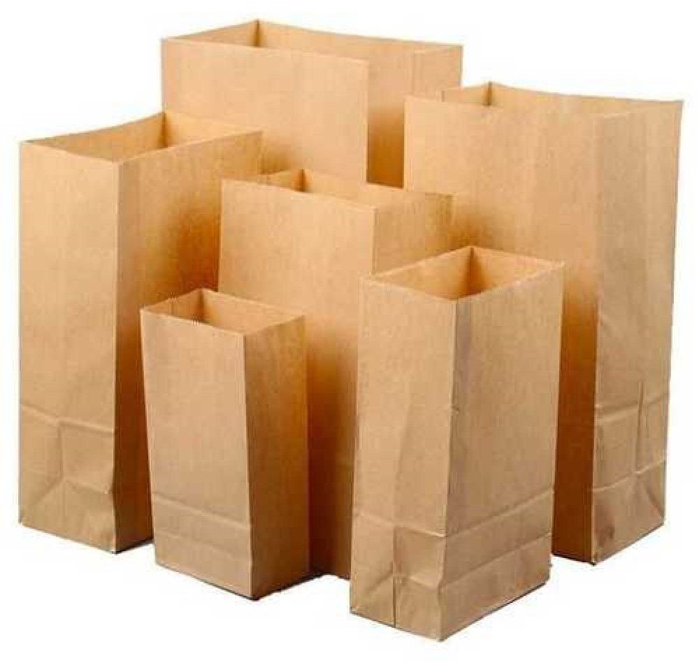 Plain Paper Grocery Bag