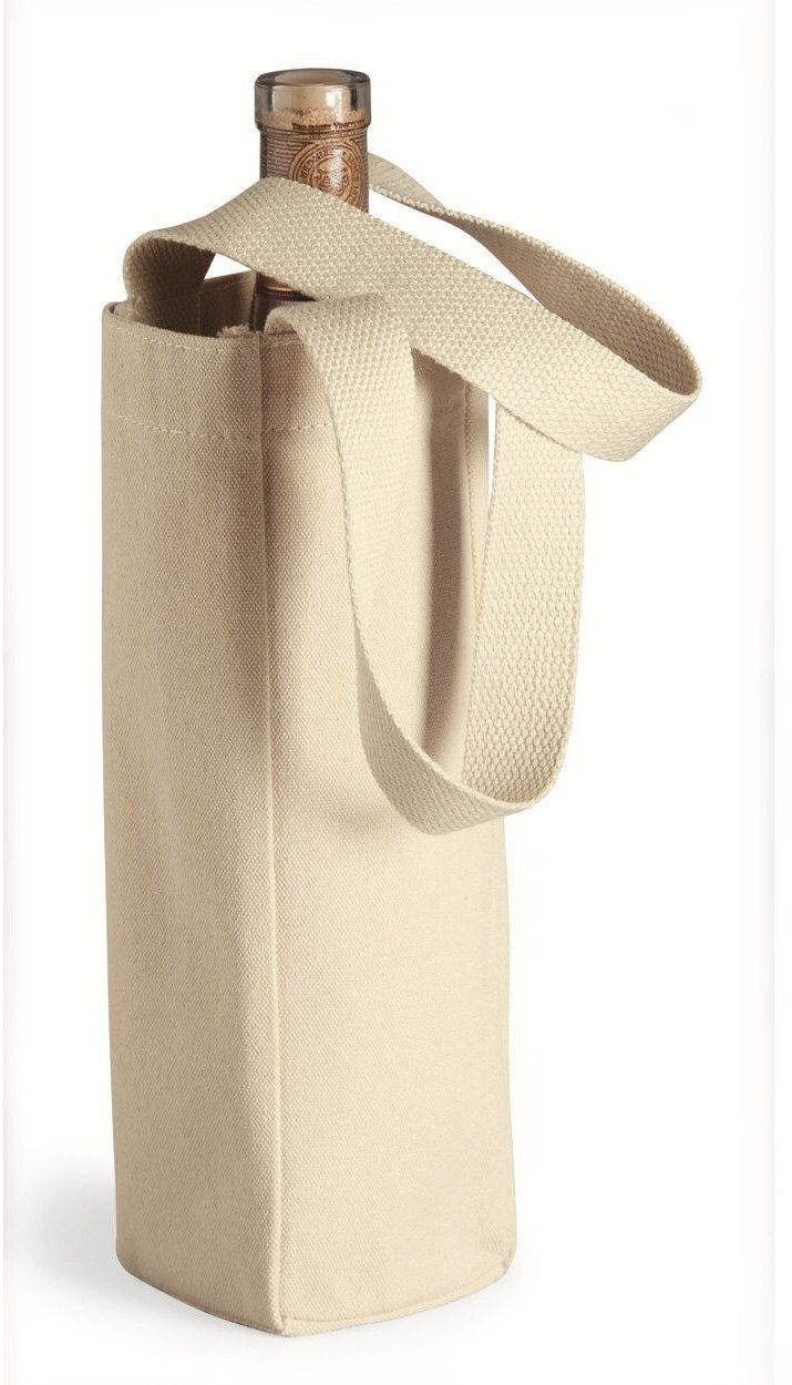 Wine Bottle Canvas Bag