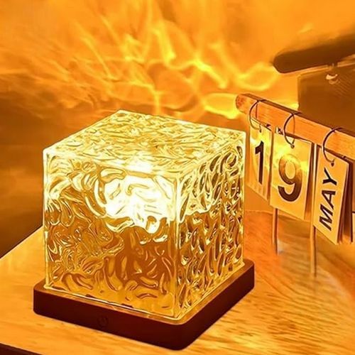 Acrylic Romantic Ocean Wave Night Light, Color : Multicolor