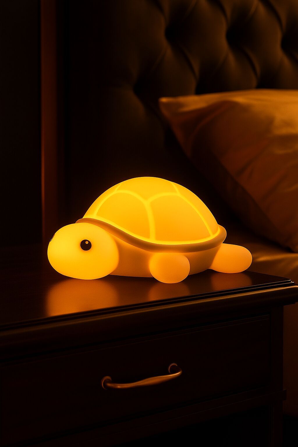 Silicone Turtle Night Lamp