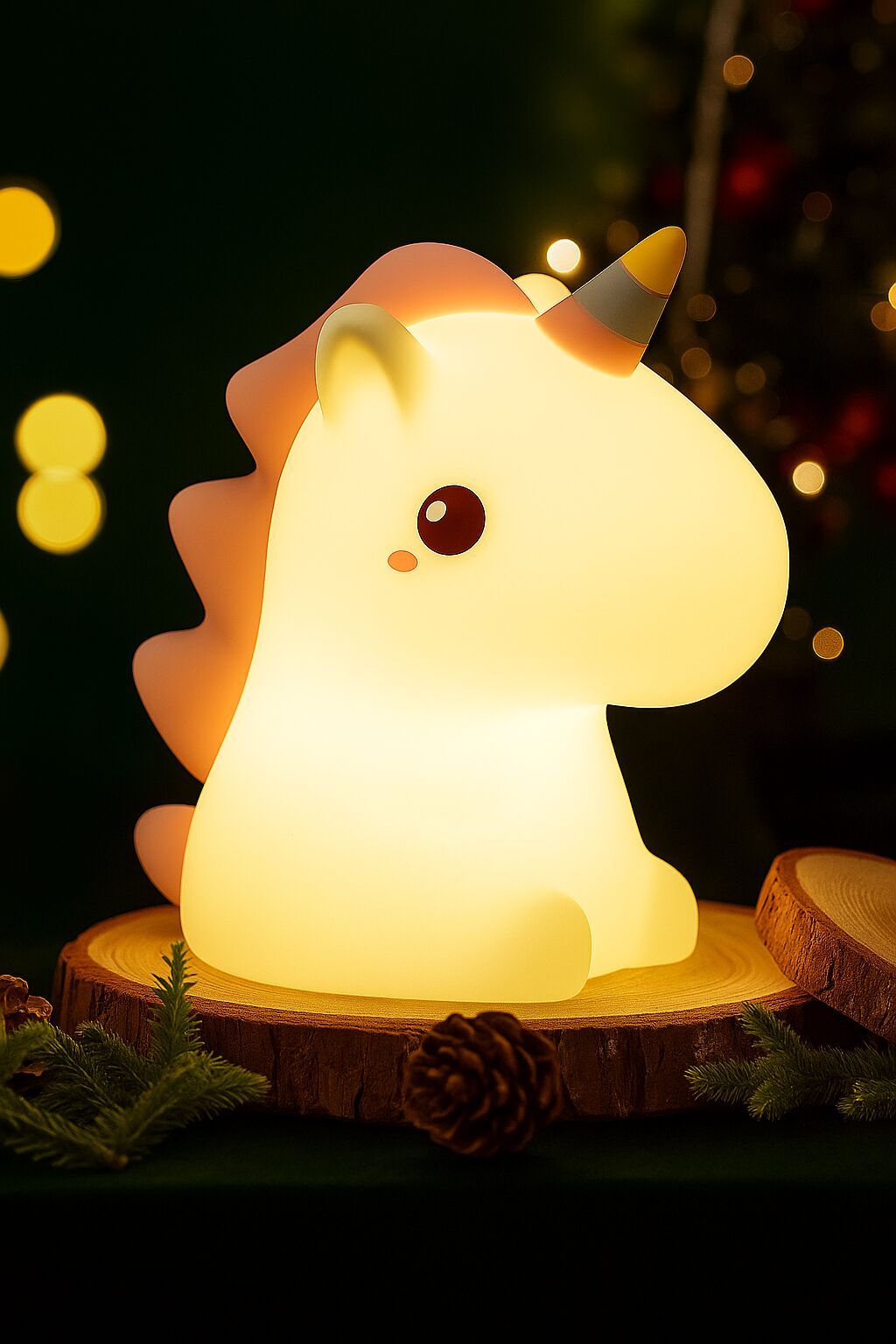 Silicone Unicorn Night Lamp