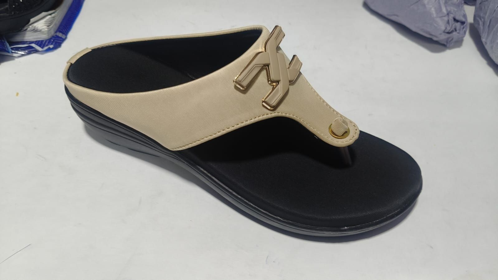 Designer Slip On Platform Sandal