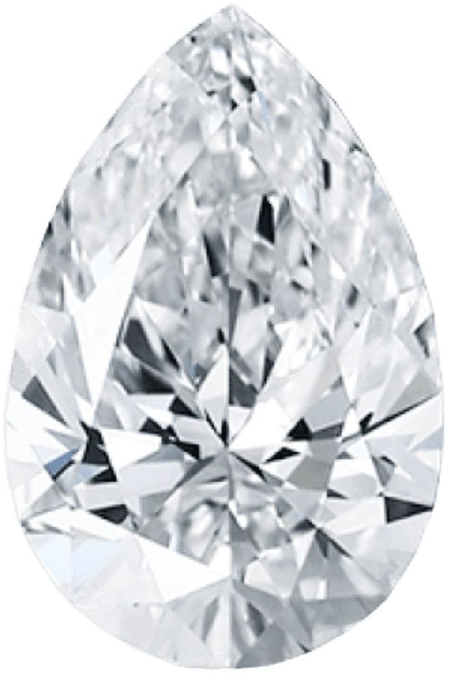 ST-235 Pear Shaped Lab Grown Diamond