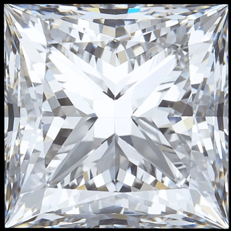 ST-3347 Princess Cut Lab Grown Diamond