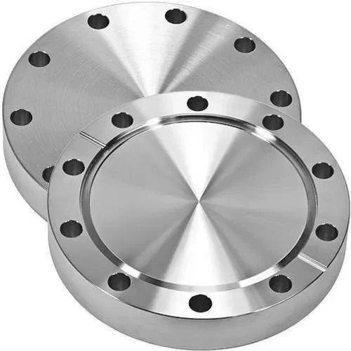 Silver Stainless Steel Blind/blrf Flange