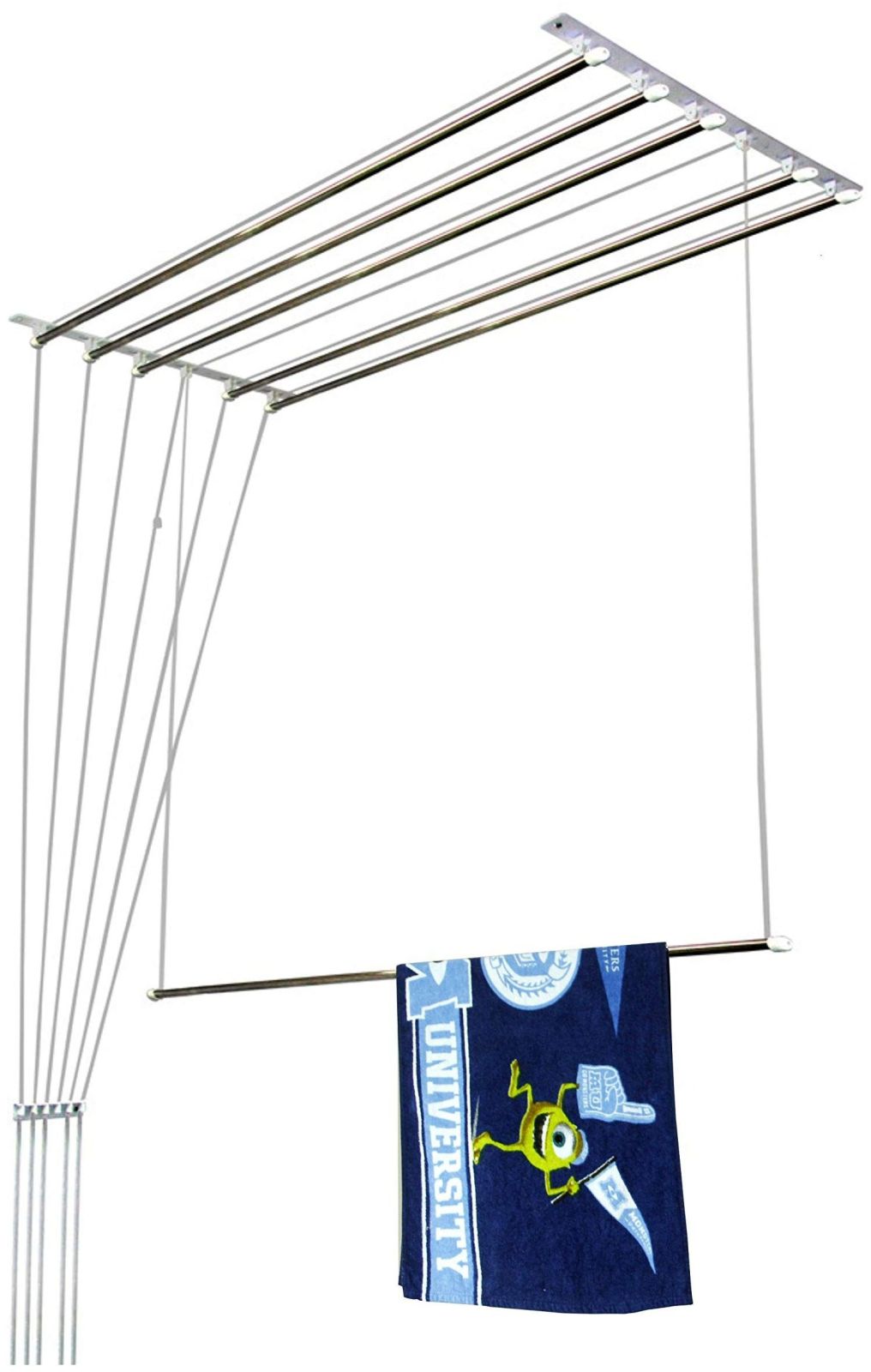 5 Feet Stainless Steel Ceiling Cloth Drying Stand