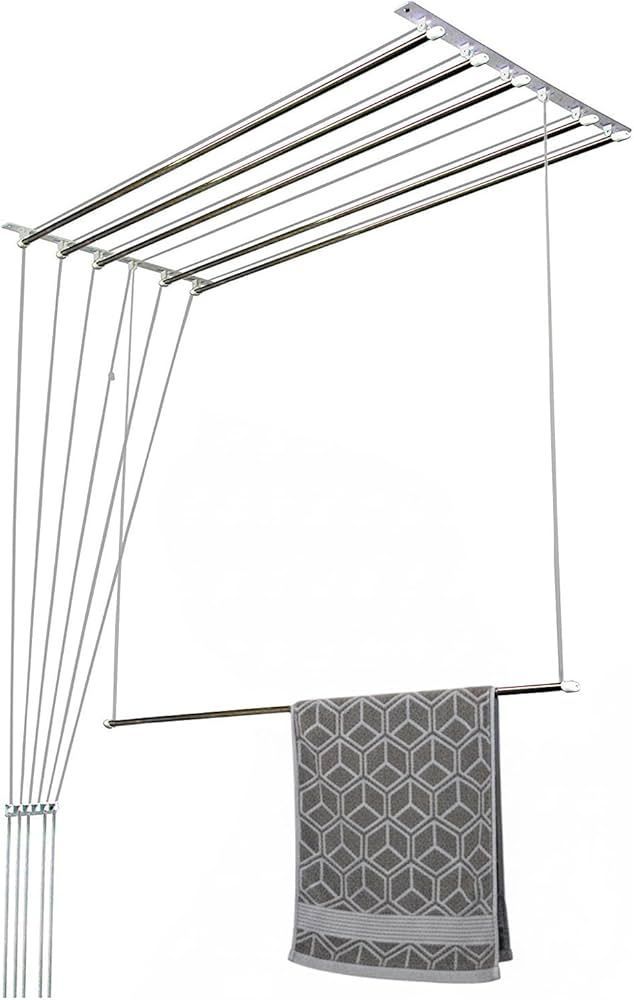 6 Feet Stainless Steel Ceiling Cloth Drying Stand