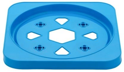 Plastic Easily Movable Cylinder Trolley Stand