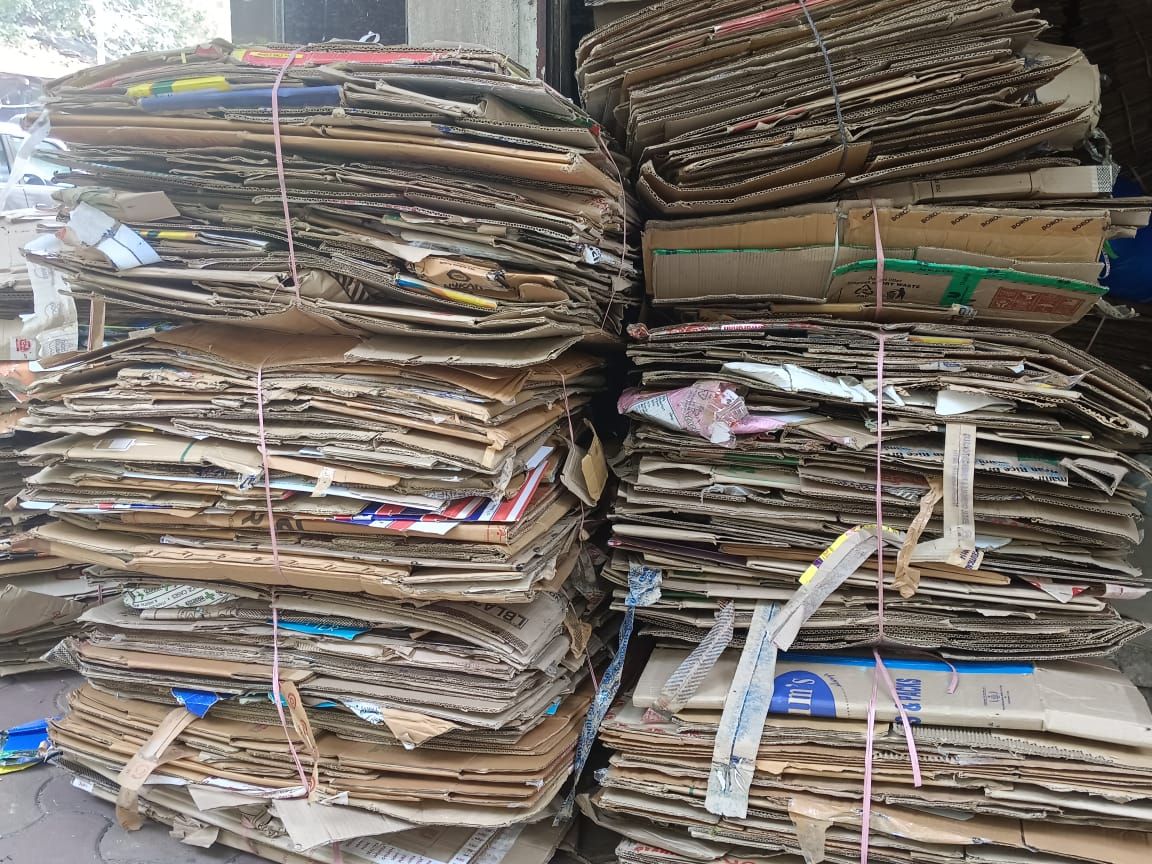 Waste Corrugated Box Scrap