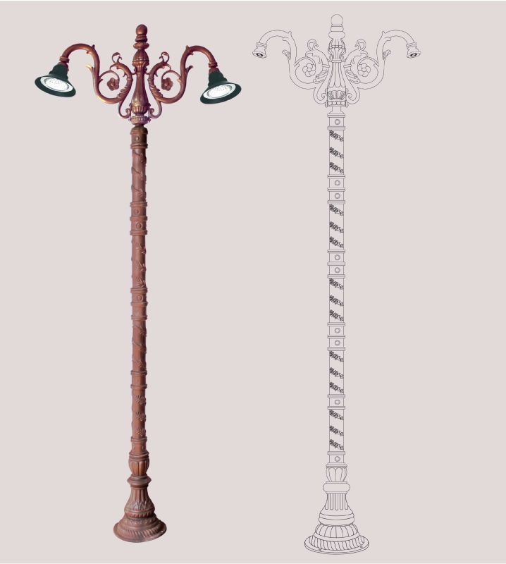 Decorative Light Pole