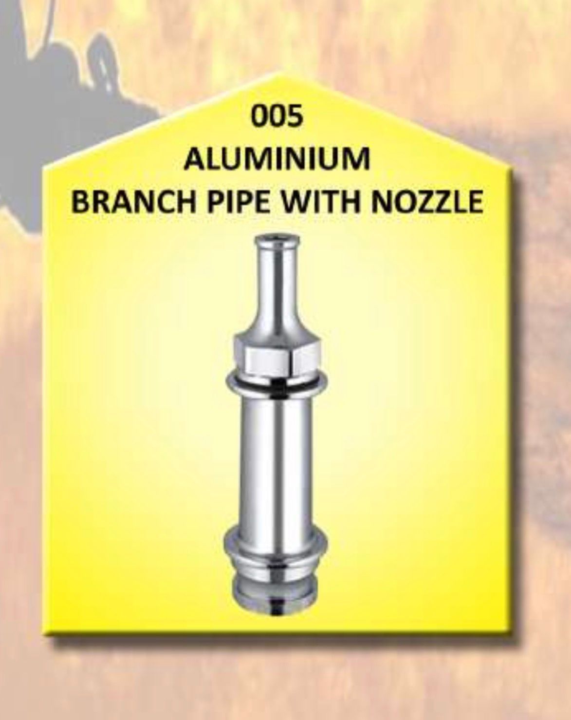 aluminium branch pipe nozzle