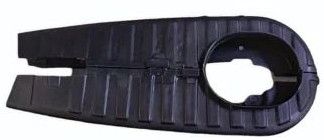 Hero Splendor Bike Chain Cover, Color : Black