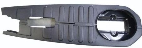 ABS Plastic Honda Unicorn Bike Chain Cover, Color : Black