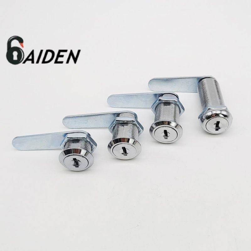 Aiden Long Body Furniture Zinc Alloy CAM Lock For Cabinets And Panels