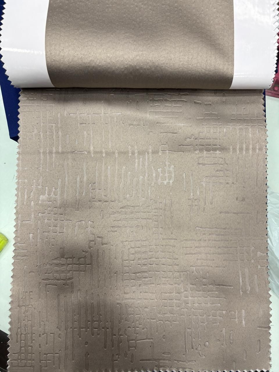 Premium Blackout Emboss Curtain Fabric