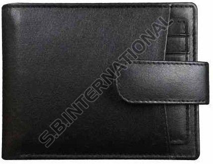 Black RFID Blocking Travel Wallet