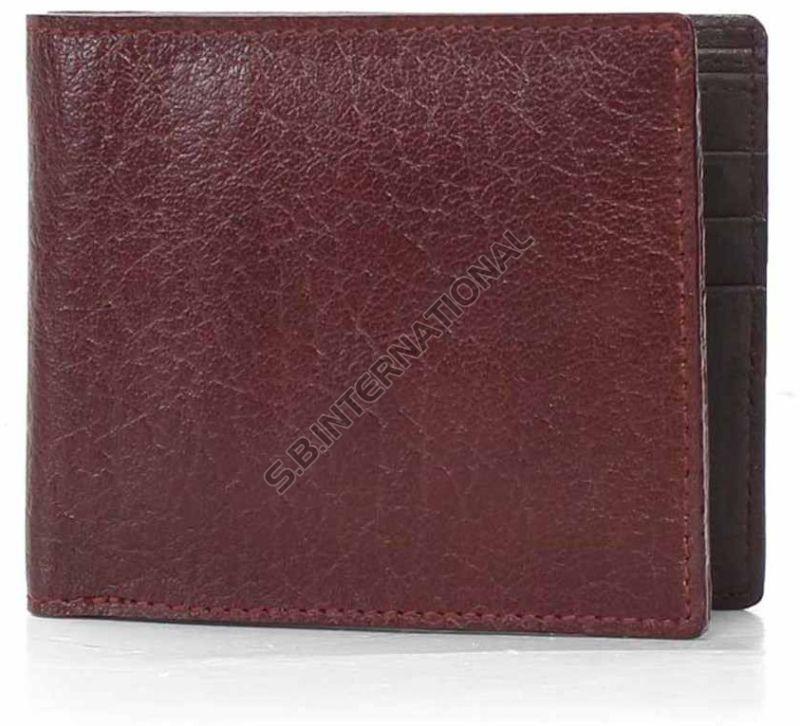 Burgundy Classic Men Leather Wallet