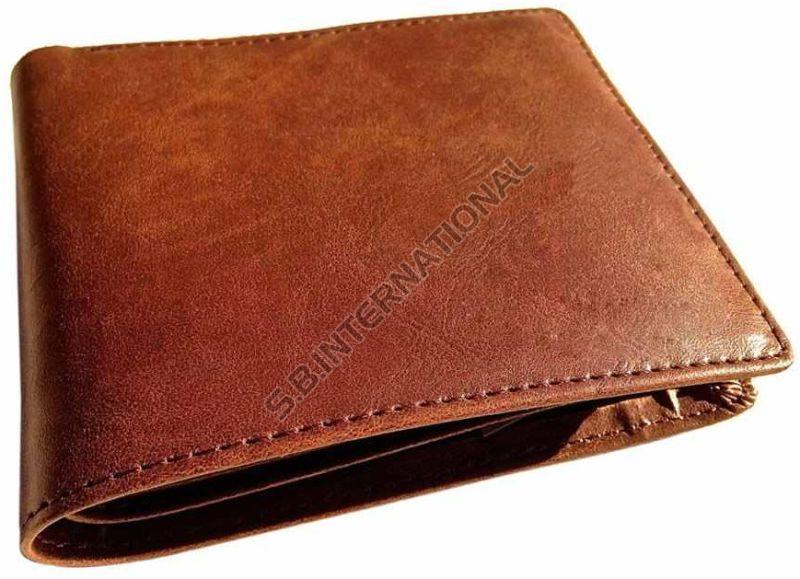 Camel Brown Genuine Leather Wallet