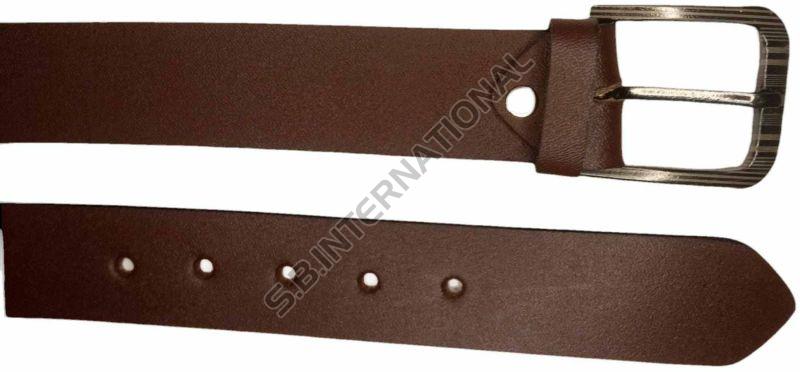 Chocolate Brown Polished Leather Belt