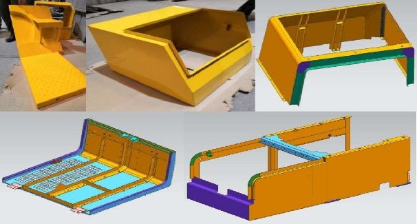Heavy Construction Machinery Fabricated Components