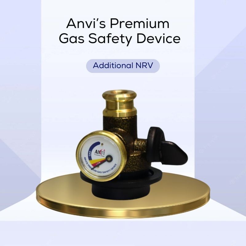 Anvi\'S Premium Double Sensor Gas Safety Device