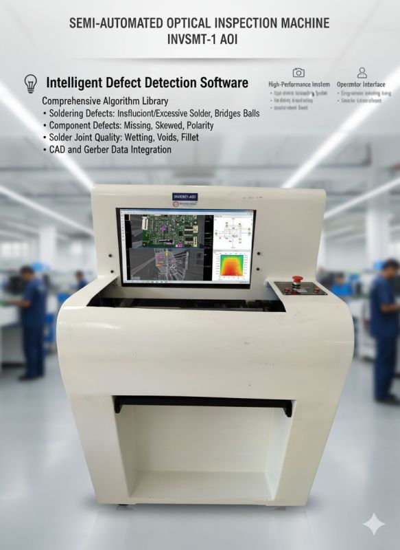 Semi Automated Optical Inspection Machine