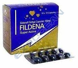 Fildena Super Active Sildenafil Soft Gel Capsule