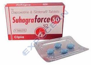 Suhagra Force 50mg Sildenafil Dapoxetine Tablet