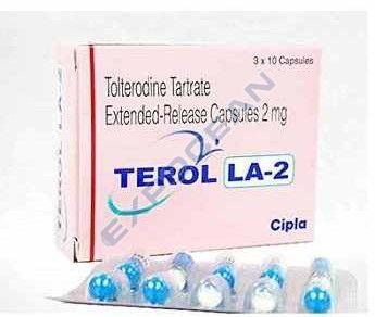 Terol La 2mg Tolterodine Tartrate Capsule