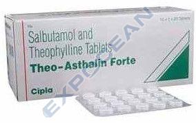 Theo Asthalin Forte Salbutamol Sulphate Theophylline Tablet
