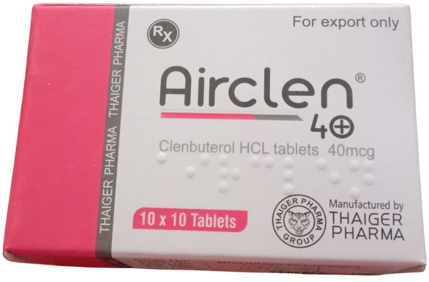 Airclen Thaiger Pharma, 40 Mcg Tablet
