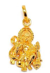 22KT New Design Gold God Pendant