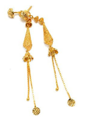 22KT New Design Gold Sui Dhaga Tops