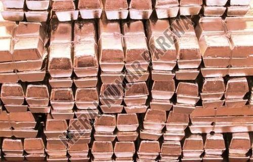 Polished Pure Copper Ingot, Shape : Rectengular, Purity : Sn99.95%