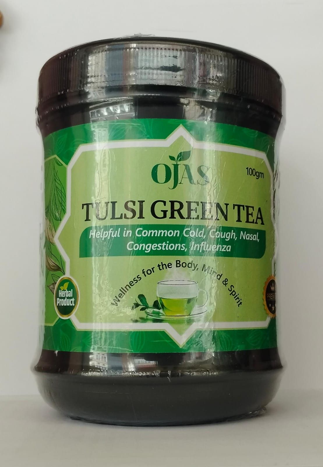 100gm Tulsi Green Tea Powder