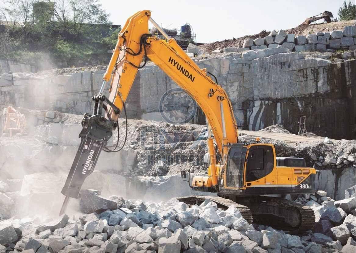 Hydraulic Rock Breaker Machine Rental Service