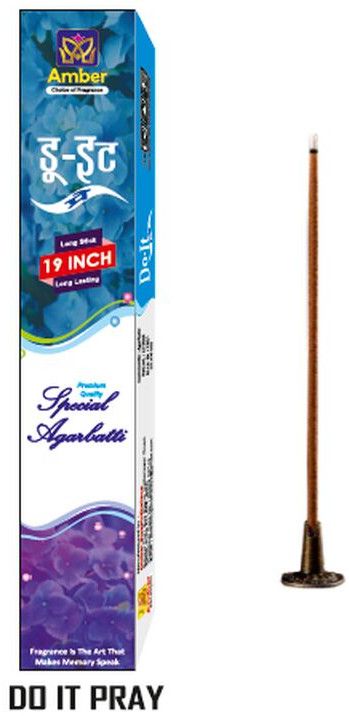 19 Inch Amber Premium Incense Sticks