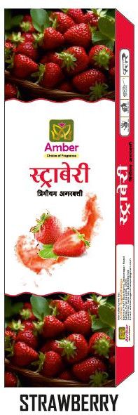 Amber Strawberry Premium Incense Stick