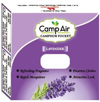 Camp Air Lavender Camphor Pocket Air Freshener