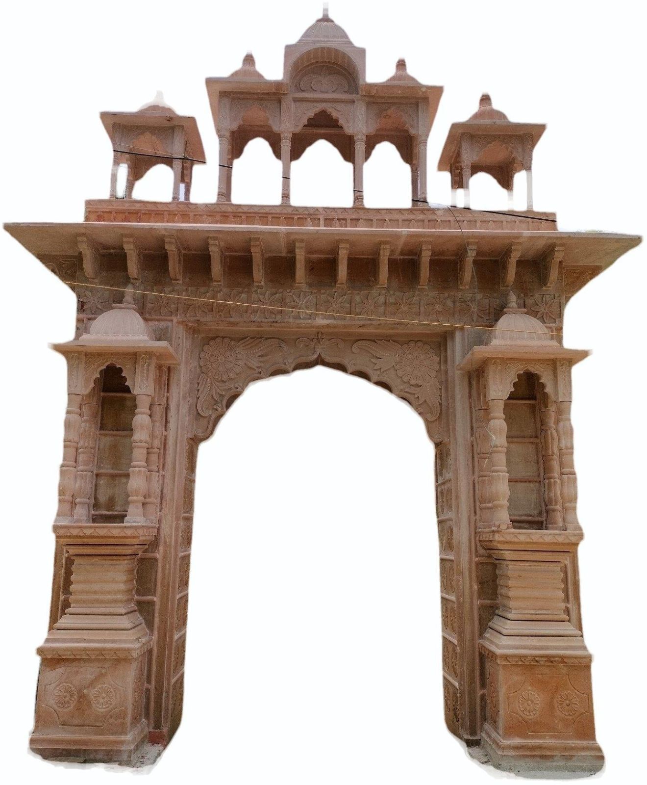 Chhatri Crown Heritage Stone Gate