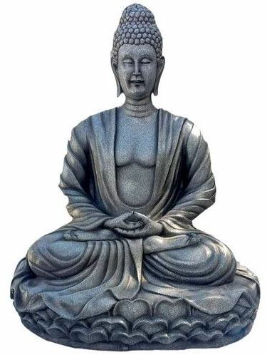 Lotus Seated Buddha Meditation Statue