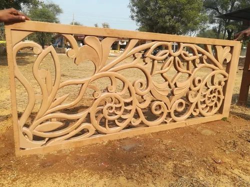 Ornamental Vine Pattern Stone Jali