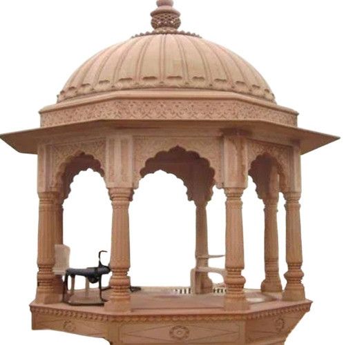 Sandstone Dome Scalloped Arch Gazebo