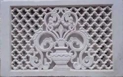 Vase Motif Floral Stone Jali Panel