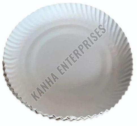 8 Inch High Strength White Paper Plate