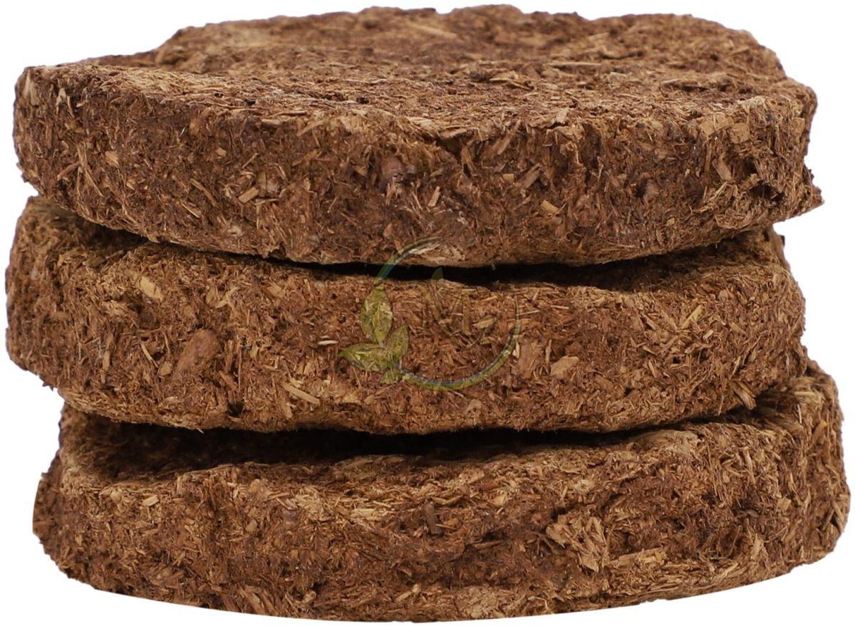 Brown Cow Dung Cake