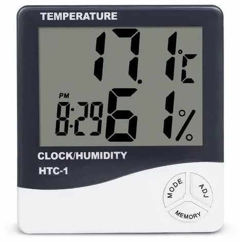 5% Accuracy Digital HTC-2 Thermo Hygrometer