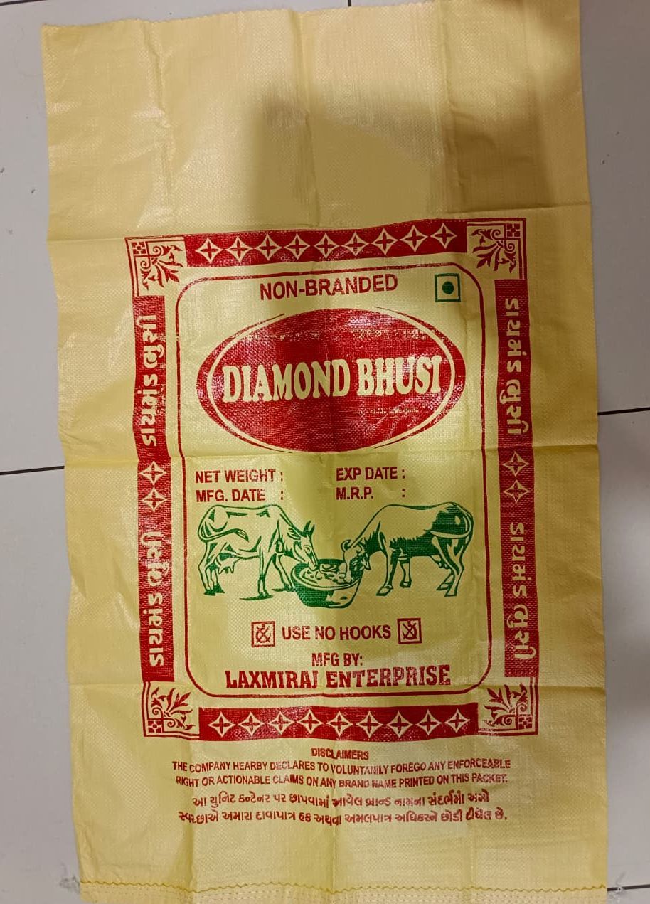 50 Kg Fodder Storage Durable PP Woven Bag